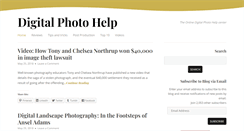 Desktop Screenshot of digitalphotohelp.info